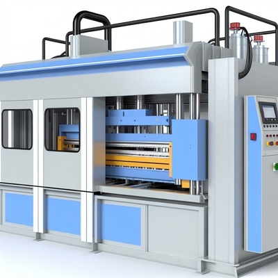 Sonderfarben 3-Phasen-Wandpaneel-Formmaschine für Doppelwandplatten