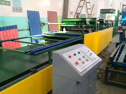 Stroh Farbe Welle Fliesenmachine, umgekehrt in Phase laufende Technik Dachfliesenmaschine