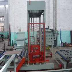 GRC-Board-Türpressmaschine, automatische MgO-Sandwich-Panel-Herstellmaschine