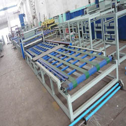 PLC-Automatik-Steuerungssystem MgO-Sandwich-Panel-Maschine für die Feuerdichte-Türherstellung