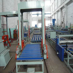 PLC-Automatik-Steuerungssystem MgO-Sandwich-Panel-Maschine für die Feuerdichte-Türherstellung