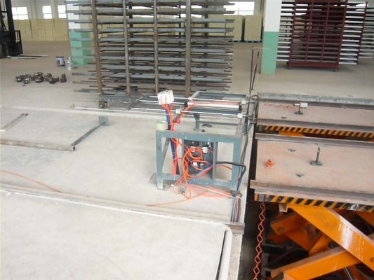 Maschine zur Herstellung von Dachfliesen mit hoher Festigkeit für 3 mm - 6 mm Dicke 6 m Max-Länge