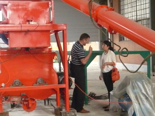 Halbautomatische Filterpressmaschine mit hydraulisch-pneumatischem System