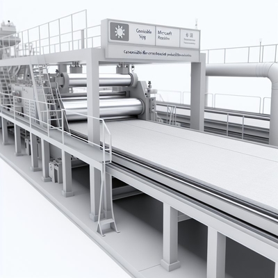 Anpassbare Faserzementplatten-Produktionslinie mit ≤10% Wasseraufnahme