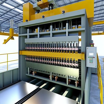 Maschine zur Herstellung von Wandplatten für schnelle Bauarbeiten 380V mit einer Materialstärke von 0,3-0,8 mm