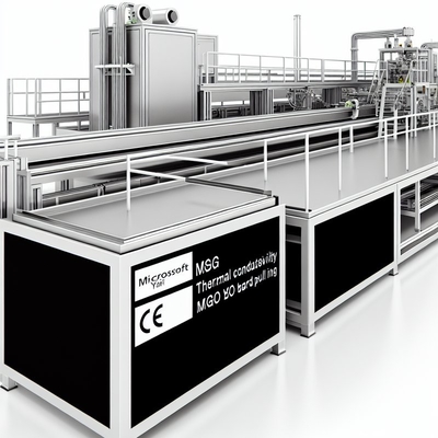 Wärmeleitfähigkeit ≤ 0,2 W/m.k MgO-Plattenproduktion mit CE-Zertifizierung