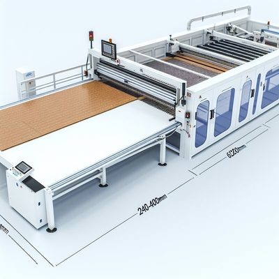 Vollautomatische MGO-Boardmaschine 2400-24000 mm Länge, 600-1220 mm Breite