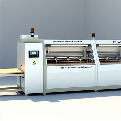 A1-Klasse Automatische MGO-Plattenmaschine für 600-1220mm breite Platten mit ≤1,5 mg/L Formaldehydemission