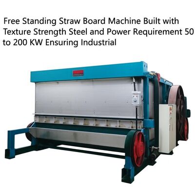 Free Standing Straw Board Machine with Power Requirement 50 to 200 KW and Output Width 600-2000mm for Gypsum Board Production