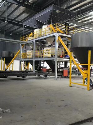 1500 Blatt Doppel-XPS-Isolations-Fliesen-Trägerplatten-Produktionslinie