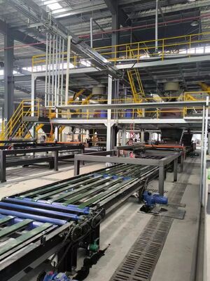 Spannung 380v Automatische Möbel XPS Isolierungsteile Backer Board Produktionslinie