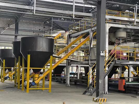 Kundenanforderung Farbwandpaneel XPS-Isolierung Fliesen-Trägerplatten Produktionslinie