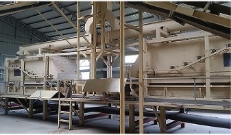 PLC-gesteuerte Gipsplattenproduktion mit Chromstahlteilen