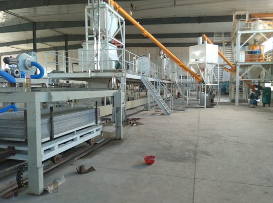 3 - 25mm Stärke-MgO-Brett-Fertigungsstraße für Innenwand-Dekoration/Möbel-Futter-Brett