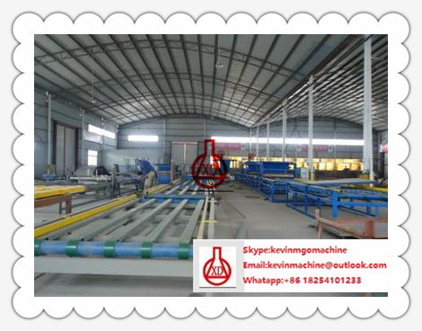 MgO-Wand, die Maschine, industrielle volle automatische Sandwich-Platten-Maschinerie herstellt