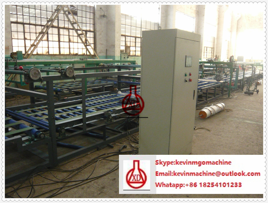 MgO-Brett-Fertigungsstraße, Zweikanalrollenart-System-leichte Wand-Maschine 
