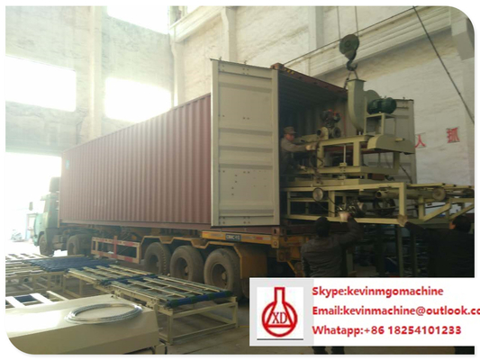 Volles automatisches MgO/Mgcl/Faser-materielle Deckungs-Rolle, die Maschinen-Energieeinsparung bildet