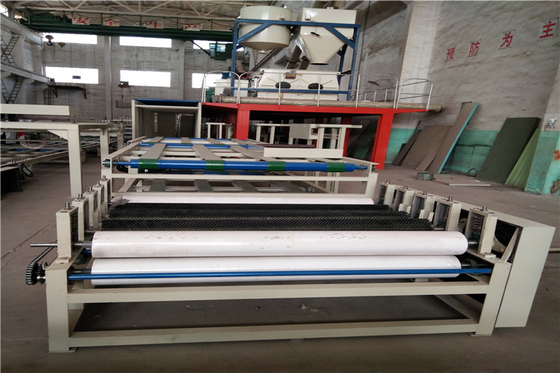 Fiberglas-Siemens PLC-Steuerautomatische MgO-Brett-Fertigungsstraße mit dünner Schlamm-Oberfläche