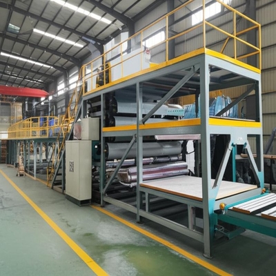 1200mm Plattenbreite Faserzementplatten Produktionslinie mit Wasseraufnahme ≤10% Hohe Plattendichte 1,2-1,6g/cm3