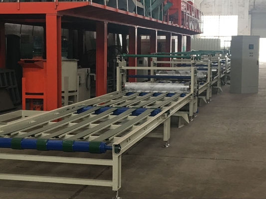 Schalldämmung ≥ 45 dB Zementplattenmachmaschine für 1200 mm Plattenbreite