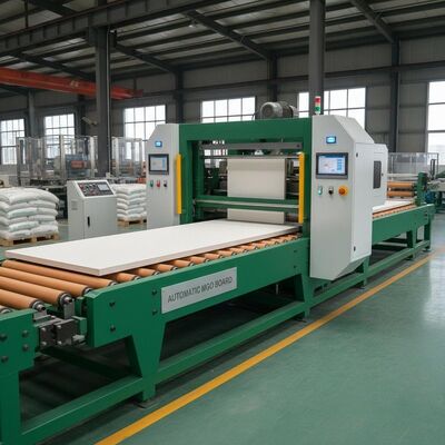 automatische Mgo-Plattenmaschine mit angepasster Produktfarbe zur Herstellung von Magnesiumoxidplatten