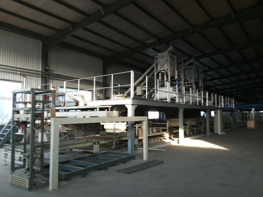 ENV-Zement-Pulver und MgO-Pulver-Sandwich-Platten-Maschine, Wand-Fertigungsstraße